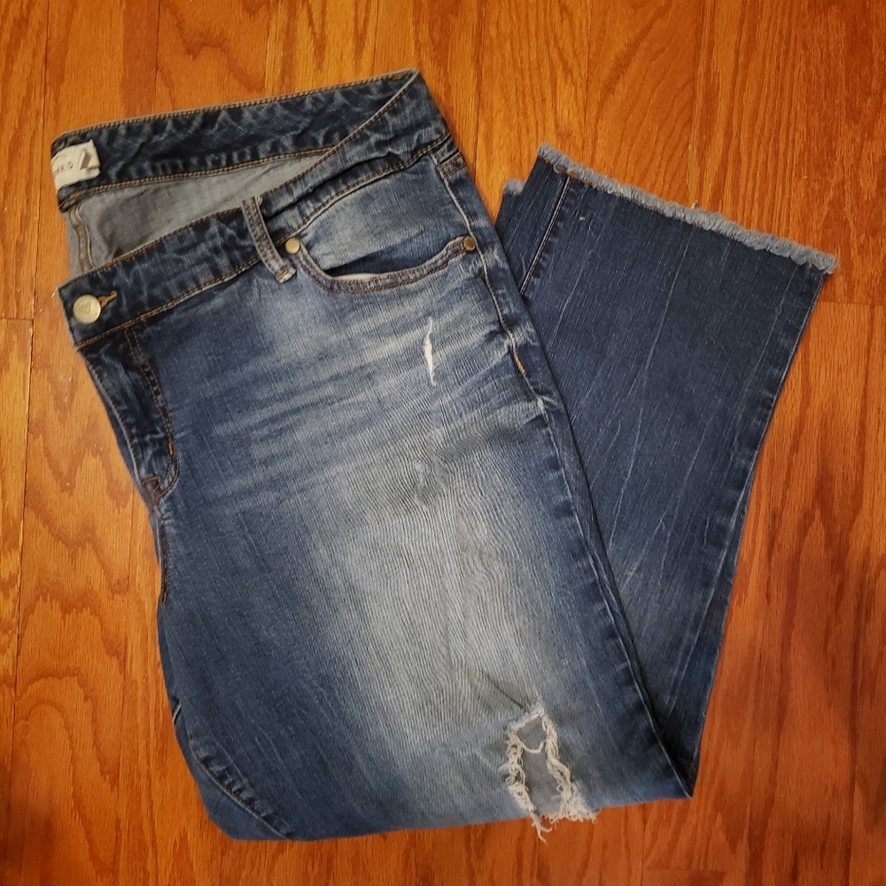 Torrid Denim Jeans crop boyfriend size 22